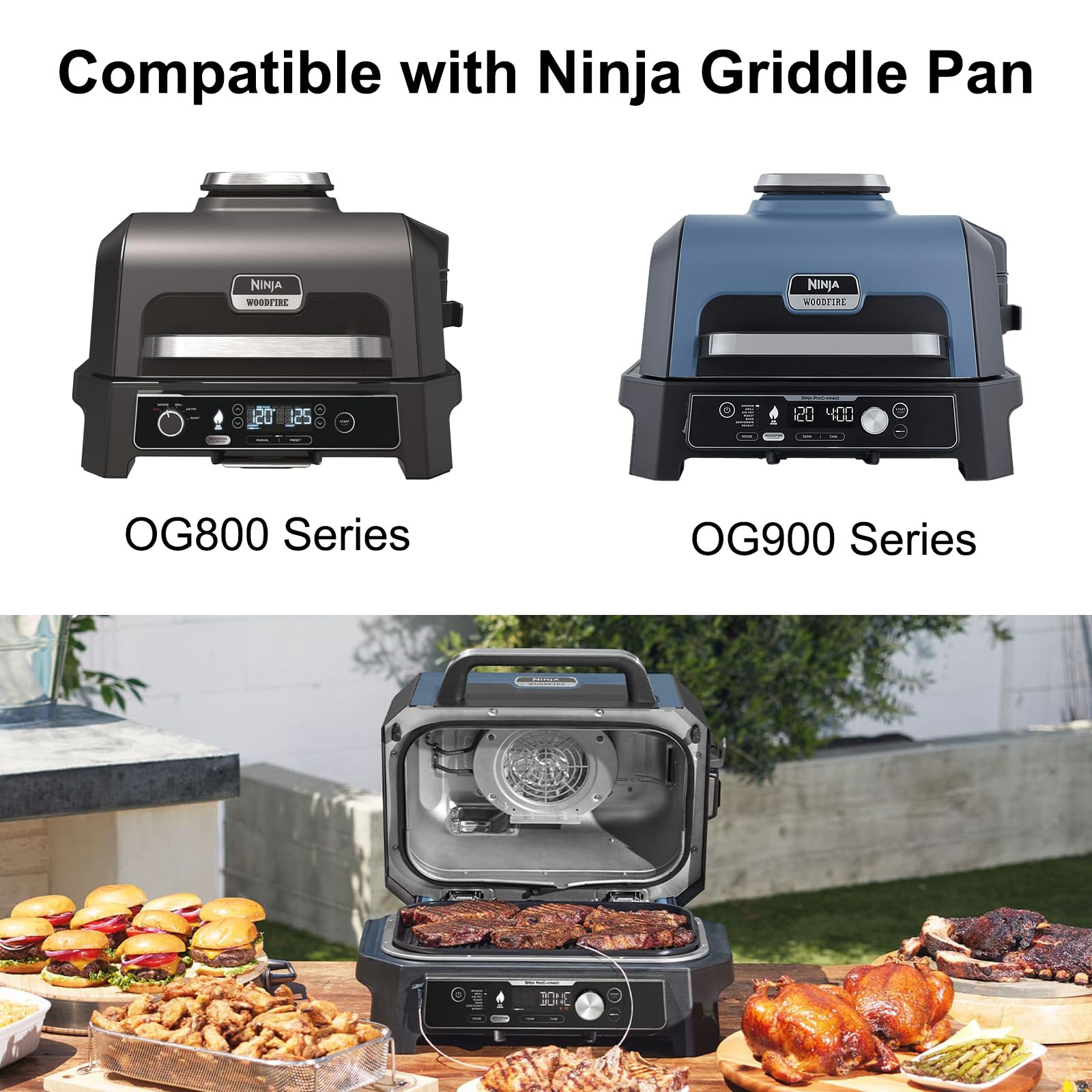 Amazon.com: Criditpid Woodfire Outdoor Flat Top Griddle Plate